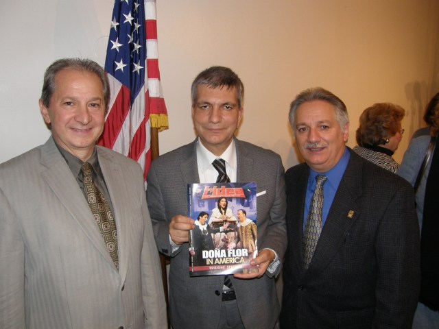 Italian politician in visit to New York...