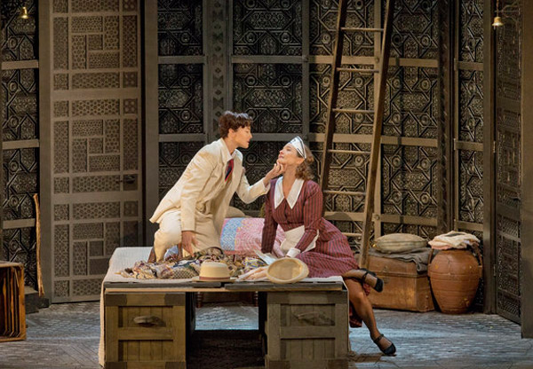Isabel Leonard (Cherubino), Marlis Petersen (Susanna) Photo: Ken Howard/Met Opera 