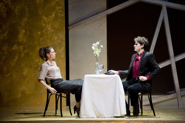 Naomi O'Connell (Poppea), William Towers (Ottone) © Monika Rittershaus