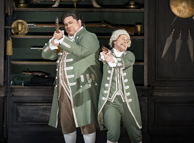 Regi: Thaddeus Strassberger, Dirigent: Rinaldo Alessandrini, Ingeborg Gillebo as Cherubino, Yngve Søberg as Figaro