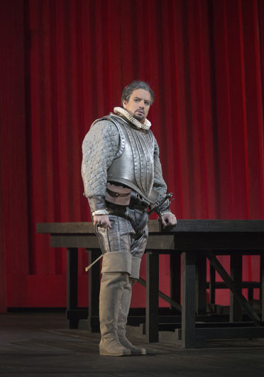 As Leicester in Maria Stuarda, Metropolitan Opera Photo © Ken Howard